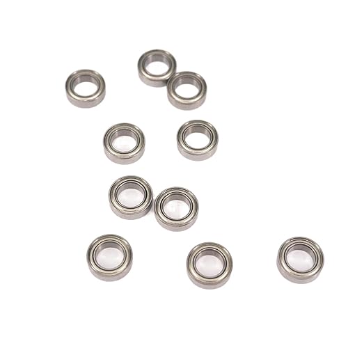 Industrielle Axial-Nadellager, Industrielager, 10 Stück SMR105ZZ, 5 x 4 mm, ABEC-1, Miniatur-Rillenkugellager Industrielle Axial-Nadellager, Industrielager, 10 Stück SMR105ZZ, 5 x 4 mm, ABEC-1, Miniatur-Rillenkugellager von QWFVHJ