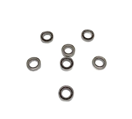 Industrielle Axial-Nadellager, Industrielager, 50 Stück, MR74, offenes Lager, 4 x 7 2 mm, Rillenkugellager, Miniatur Industrielle Axial-Nadellager, Industrielager, 50 Stück, MR74, offenes Lager, 4 x 7 2 mm, Rillenkugellager, Miniatur von QWFVHJ