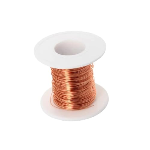Kupferlot, Emaillierter Draht, 1 Stück Kabel Kupferdraht Emaillierte Wickelspule(0.45mm*15Meters) von QWFVHJ