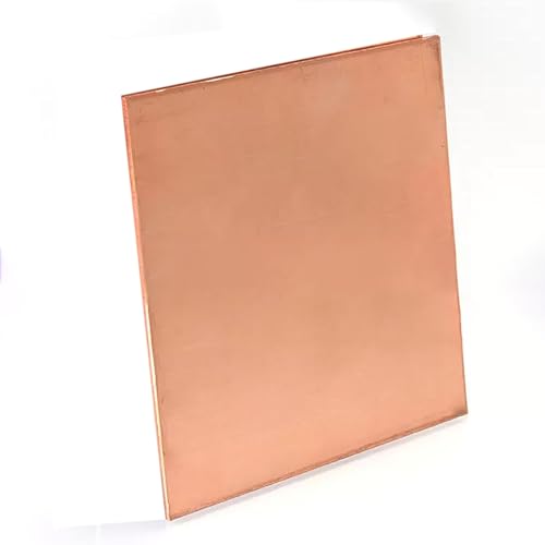 Messingbleche, Metallblechplatten, Lila, Platten, T2, 1/1,2/1,5/2 mm Dicke, 100/150/200/300/500 Länge, 50/100/150/200/300/500 Breite(2 * 100 * 100mm) von QWFVHJ