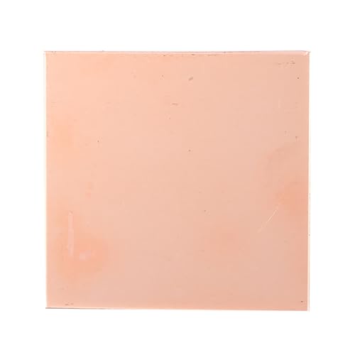 Messingbleche, Metallblechplatten, T2 Lila, Platte, Platten, 100/150/200/300/500 mm Länge, 50/100/150/200/300/500 Breite, 3/4 Dicke(4 * 50 * 200mm) von QWFVHJ