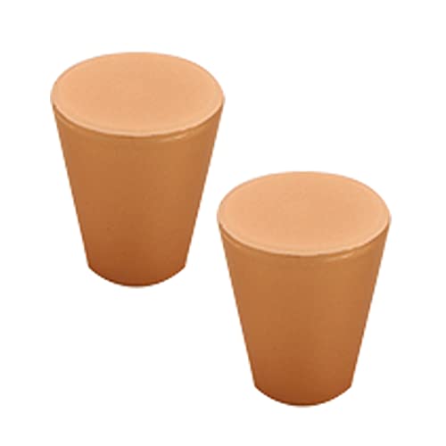 Möbelbeschläge Türgriffe, Küchenschrankgriff 2er-Pack Rosetten-Schrankgriffe Aluminium-T-Griffe Küchenhebel for Badezimmer, Schrank, Kleiderschrank/Lochabstand 847 mm(Round Single Hole) von QWFVHJ