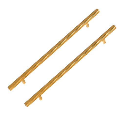 Möbelbeschläge Türgriffe, Küchenschrankgriff 2er-Pack Schrankgriffe Aluminiumknöpfe T-Griffe Quadratische Küchenhebel for Badezimmer, Schrank, Kleiderschrank/Lochabstand 416 mm(Hole Distance 192Mm) Möbelbeschläge Türgriffe, Küchenschrankgriff 2er-Pack Schrankgriffe Aluminiumknöpfe T-Griffe Quadratische Küchenhebel for Badezimmer, Schrank, Kleiderschrank/Lochabstand 416 mm(Hole Distance 192Mm) von QWFVHJ