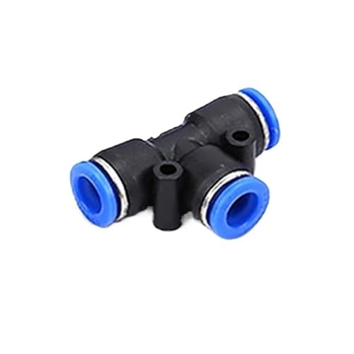 Pneumatischer Anschluss, Verbindungsstück, für Schlauch, für flexible Schnellkupplung, Außendurchmesser 4 mm, 6, 8, 10, 12, Ersatzteile für Reifen Typ Multiplo(5 Stück PE,OD10 mm) von QWFVHJ