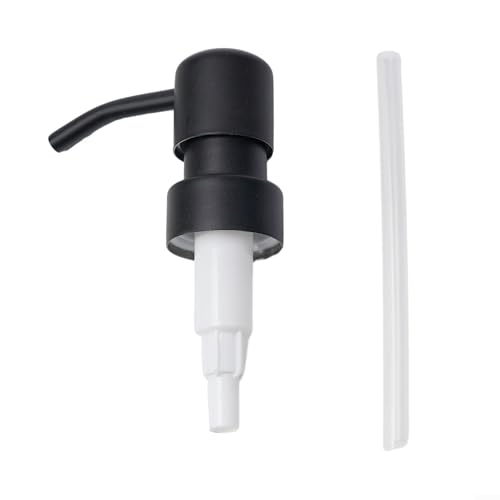 Pumpenkopf, Kopf und Körper aus matt gebürstetem Stahl, geeignet for die Abgabe von Seife Lotion Pumpenkopf, Kopf und Körper aus matt gebürstetem Stahl, geeignet for die Abgabe von Seife Lotion von QWFVHJ