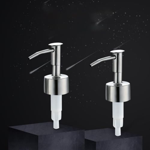 Pumpenkopf, Lotionspenderkopf 28/400 Gewinde mit Metallgehäuse und ABS-Mechanismus for Lotionflaschen, Seifen- Gelabgabe im Badezimmer, Hotel oder Spa Pumpenkopf, Lotionspenderkopf 28/400 Gewinde mit Metallgehäuse und ABS-Mechanismus for Lotionflaschen, Seifen- Gelabgabe im Badezimmer, Hotel oder Spa von QWFVHJ