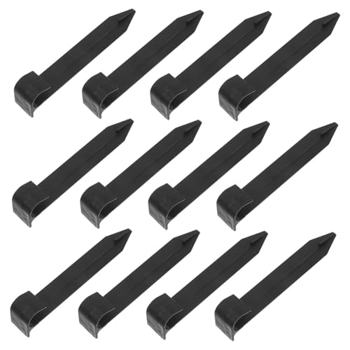 QWFVHJ Gartenschlauch-Führungsspieß, Schlauchschutz for Blumenbeete, 30 Stück Gartenankerstifte, robuste Pfähle for die Tropfbewässerung, Führungspfähle for Rasenflächen und Blumenbeete von QWFVHJ