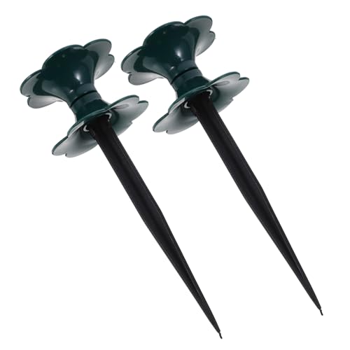QWFVHJ Gartenschlauch-Führungsspieß, Schlauchschutz for Blumenbeete, robuster Halter, 2-teiliges Set, Wasserführungsspieß for effiziente Bewässerung, wiederverwendbar von QWFVHJ