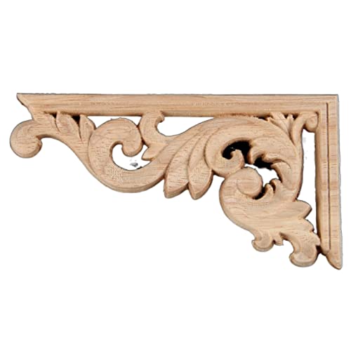 QWFVHJ Holzleisten, dekorative Zierleisten, Möbelaufkleber, Rahmen, Tür, Wand, Möbel, Holz, Miniatur, Hohle Blume, Links und rechts, dekorative Leisten QWFVHJ Holzleisten, dekorative Zierleisten, Möbelaufkleber, Rahmen, Tür, Wand, Möbel, Holz, Miniatur, Hohle Blume, Links und rechts, dekorative Leisten von QWFVHJ
