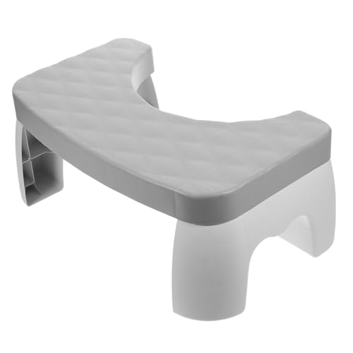 QWFVHJ Wohnwagenstufen, Fußhocker aus Kunststoff, Rutschfester Toiletten-Fußhocker for Badezimmer, Mehrzweck und Erwachsene zur Toilettenbenutzung zu Hause von QWFVHJ