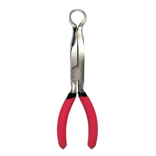 Spitzzange, Auto-Drahtzange, Stahldrahtzange, for Schläuche, Schlauchgriffzange, praktisches Werkzeug for Reparaturen und Heimprojekte(45 Degree Elbow Plie) von QWFVHJ