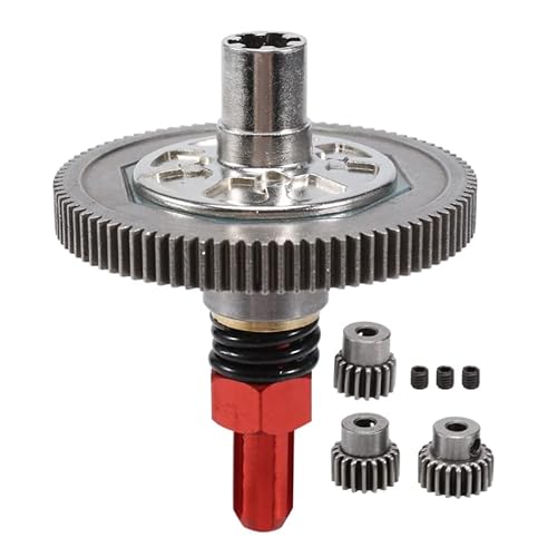 Stirnradgetriebe, 1 Satz 91T Rutschkupplungsgetriebe-Set-Kits Rot(Rot) von QWFVHJ