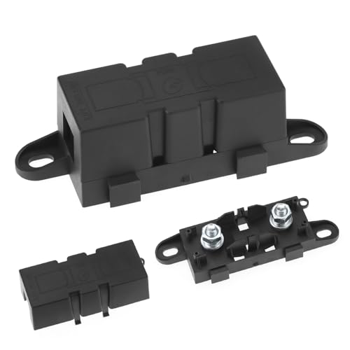 QWORK® 2 Stück KFZ Sicherungshalter, Sicherungshalter, für ANM Anschraubsicherung von QWORK