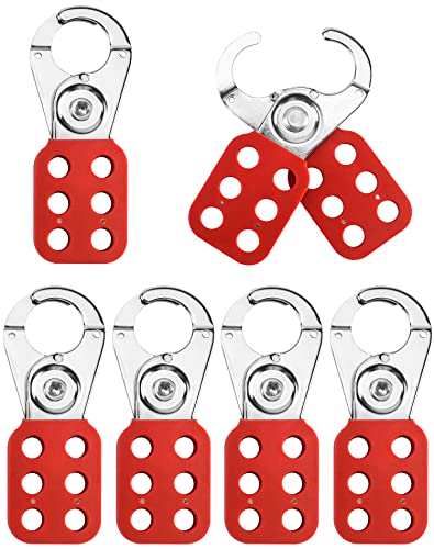 QWORK® Lock Out Haspe , Verriegelungshaspe , 6 Pieces von QWORK