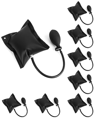 QWORK® 8 Stück Montagekissen, Hebekissen Luftkissenheber Belastung bis 200kg, Schwarz QWORK® 8 Stück Montagekissen, Hebekissen Luftkissenheber Belastung bis 200kg, Schwarz von QWORK