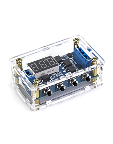 QWORK Timer Relais Verzögerungs DC 5 V - 30V,Zeitschalter Relaismodul Dual MOS Digital Programmierbare mit LED-Anzeige QWORK Timer Relais Verzögerungs DC 5 V - 30V,Zeitschalter Relaismodul Dual MOS Digital Programmierbare mit LED-Anzeige von QWORK