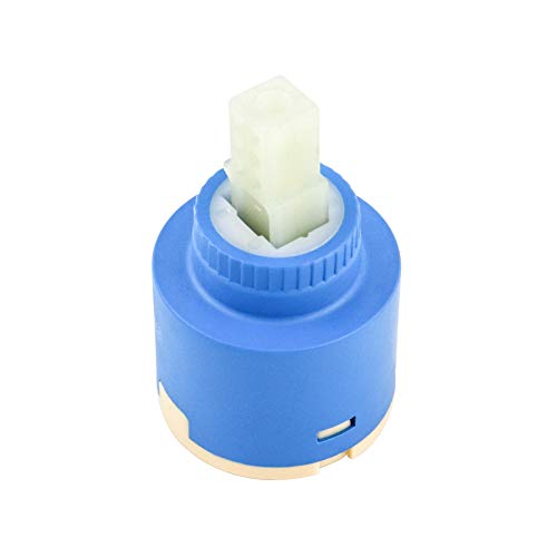 QWORK® Wasserhahn Cartridge, Keramik Wasserhahn Kartusche für Küchenarmaturen, Mischbatterie Armaturen, 35 mm von QWORK