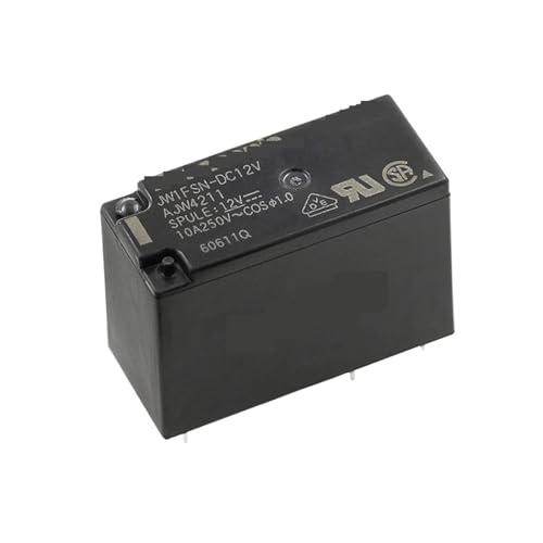10 Teile/los relais JW1FSN-DC12V / JW1FSN-DC24V AJW4211 / AJW4212 JW1FSN DC12V / 24V 5pin 10A / 250VAC Relais Basis(JW1FSN-DC24V) von QWQZQKWDA