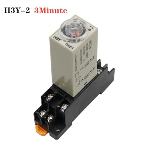 1set Relais H3Y-2 Kleine 8-pin DC12V24vAC220v Timer Schalter 1S 3S 5S 30S 60S 5M 10M 30M 60M(DC 12V,H3Y-2 3Minute) von QWQZQKWDA