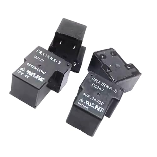 2PCS Relais FRA1RNA-S-DC12V FRA1RNA-S-DC24V FRA1RNA-S-DC12V-F FRA1RNA S DC12V FRA1RNA-S 40A 4PIN 240VAC(FRA1RNA-S-DC12V) von QWQZQKWDA