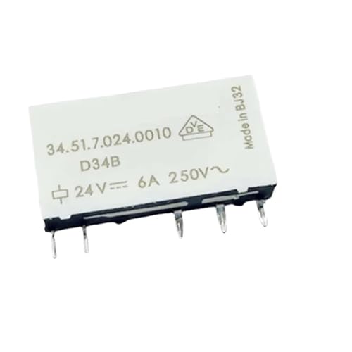 34.51.7.024.0010-24V DCV24 24DCV 6A 5PIN-Relais(5PCS) von QWQZQKWDA