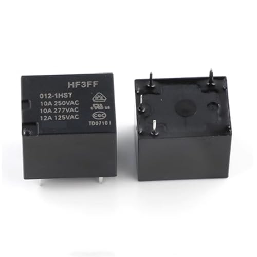 5 stücke Leistungsrelais HF3FF-005-1HST HF3FF-012-1HST HF3FF-024-1HST 5 V 12 V 24 V 4PIN 10A 250 V(HF3FF-012-1HST) von QWQZQKWDA