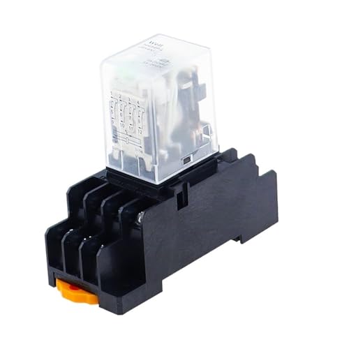 HH54P MY4NJ Steckrelais PYF14A DC 12v 24v 36v 48v 110v 220v DC/AC 5A Silberkontakt 14polig 4PDT(AC,110V) von QWQZQKWDA