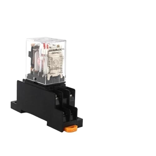 Relais HH62P LY2NJ 10A Elektromagnetisches Relais AC/DC12V24V AC110V 220V 380V Mit 8-poligem Sockel PTF08A(No socket,DC 24V) von QWQZQKWDA