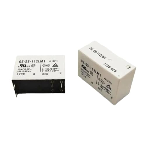 Relais OZ-SS-112LM1 OZ-SS-124LM1 OZ-SS-112L1 OZ-SS-124L 16A 6PIN 8PIN 12VDC 24VDC Leistungsrelais(OZ-SS-124LM1 (6PIN)) von QWQZQKWDA