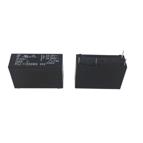 Relais PCJ-112D3MH PCJ112D3MH 12V DCV12 12VDC 4PIN(10pcs) von QWQZQKWDA