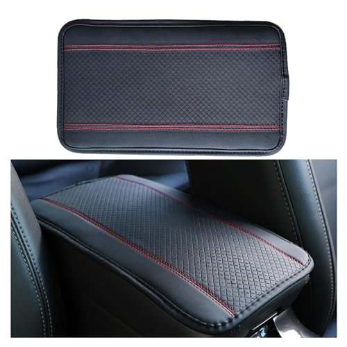 QWTYAFDD Armlehnenkissen für Autos,für Ford Focus MK4 ST Line 2018-2024 2025 Universal Bezug für Mittelkonsole für Armlehne Armlehnen Schutz Zubehör,A von QWTYAFDD