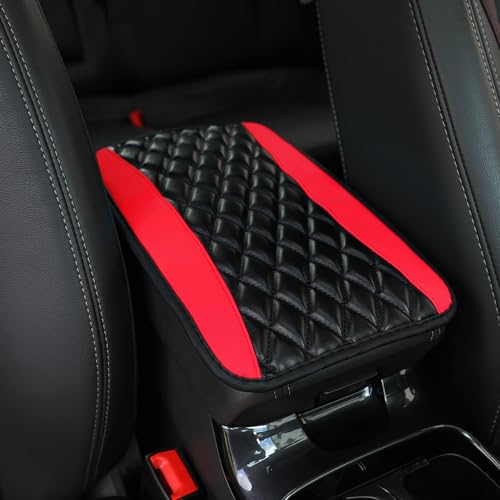 QWTYAFDD Armlehnenkissen für Autos,für Hyundai Kona SX2 2024 2025 Universal Bezug für Mittelkonsole für Armlehne Armlehnen Schutz Zubehör,B Red QWTYAFDD Armlehnenkissen für Autos,für Hyundai Kona SX2 2024 2025 Universal Bezug für Mittelkonsole für Armlehne Armlehnen Schutz Zubehör,B Red von QWTYAFDD