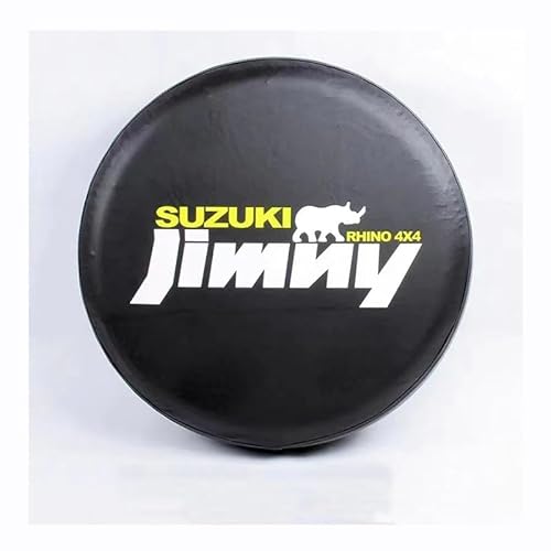 QWTYAFDD Auto-Reserveradabdeckung,für Suzuki Jimny 2007-2017 Wasserdicht Staubdicht Radschutzabdeckung Dekoratives Außenzubehör,B 14in von QWTYAFDD