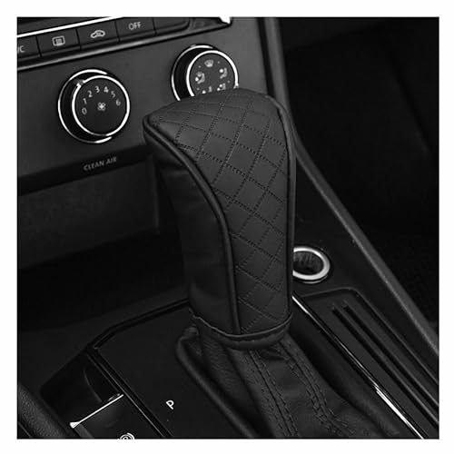 QWTYAFDD Auto Schaltknauf Abdeckung,für V-W T-ROC 2018-2023 Universal Schaltknauf Anti-Rutsch Schaltknaufabdeckung Shift Glove Schutzhülle,C Manual von QWTYAFDD