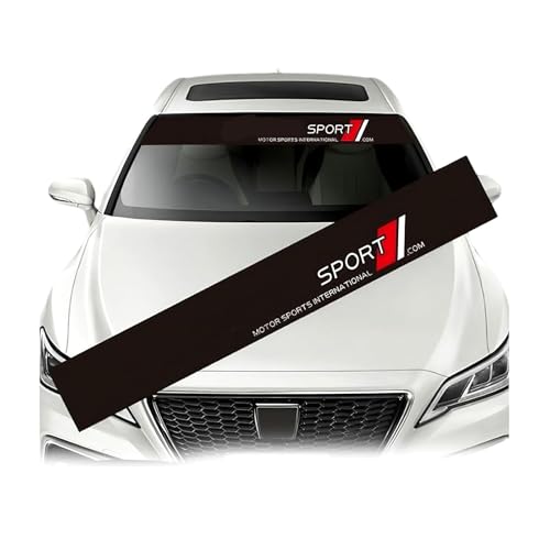 QWTYAFDD Auto-Windschutzscheibenaufkleber, für BMW 4er Gran Coupe/Series-4 M4 / i4 | 420i 420d 430i Sonnenschutzleiste für die Frontscheibe, Personalisierte dekorative Aufkleber von QWTYAFDD