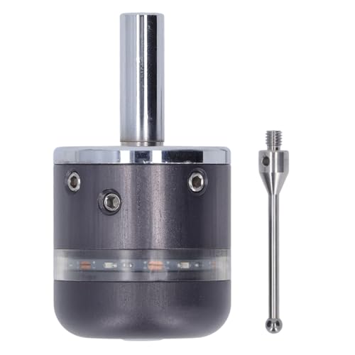 3D Finder Probe, Wasserdichter Digitizing Touch Probe mit 4mm Kugelspitze, Metall, Grün Licht - Hohe Genauigkeit, CNC Positionierung, Für 3D Drucker und CNC Maschinen von QWUUYEC