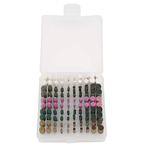 42pcs Korund Schleifspitze Schleifstift Set Für Metall Holz - Hochwertige Schleifköpfe Für Metallbearbeitung Und Bohrmaschine Zubehör von QWUUYEC