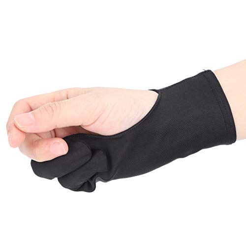Anti-Mal-Handschuhe – atmungsaktives, elastisches Gewebe, Bequeme Passform und Handschutz, schweißhemmend und saugfähig, ideal für digitales Malen und Skizzieren mit der Hand (Type 1) von QWUUYEC