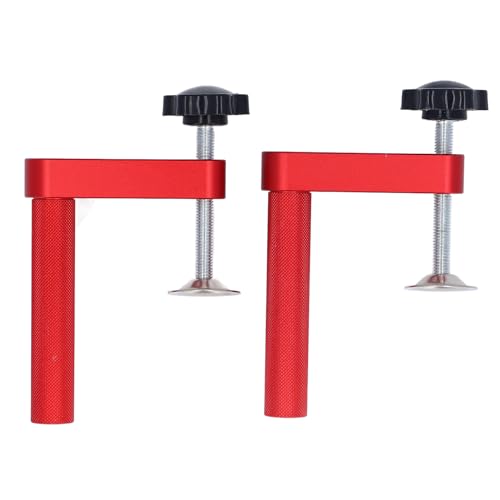 Bench Dog Clamp Aluminiumlegierung, 19mm Bankhaken Lochzwinge, 2 Stück - Starke Klemmkraft, Schnellverschluss Für CNC Werkbank Holzverarbeitung Bench Dog Clamp Aluminiumlegierung, 19mm Bankhaken Lochzwinge, 2 Stück - Starke Klemmkraft, Schnellverschluss Für CNC Werkbank Holzverarbeitung von QWUUYEC