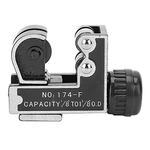 CT - 174 Rohrschneider – Robuster Rohrschneider für präzise Schnitte + Ergonomisches Design + 3-28mm Schneidbereich für Kupfer - und Kunststoffrohre von QWUUYEC