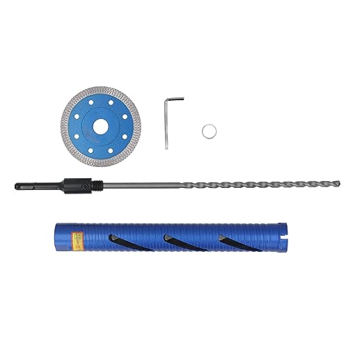 Diamond Kernbohrer Betonbohrer 5/8-11 Gewinde, Hochhärte, Trocken & Nass Bohrkopf 410mm - Schnelle Montage, Korrosionsbeständig, Für Beton & Marmor Diamond Kernbohrer Betonbohrer 5/8-11 Gewinde, Hochhärte, Trocken & Nass Bohrkopf 410mm - Schnelle Montage, Korrosionsbeständig, Für Beton & Marmor von QWUUYEC