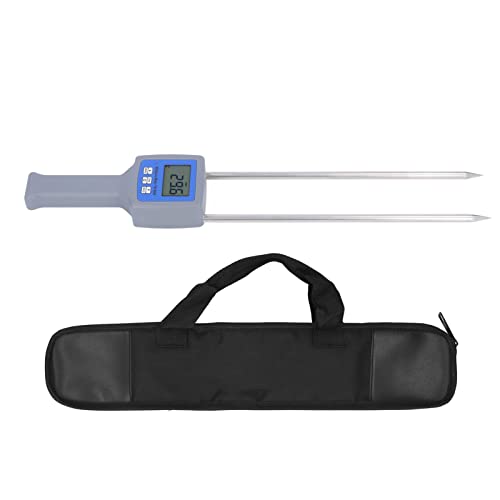 Feuchtigkeitsmesser Holz, Professionelles Baufeuchtemesser mit Hinterleuchtetem LCD, Schnelle und Präzise Messung - Temperaturkompensation, Einfache Bedienung, Vielseitig für Holz und Bambus Feuchtigkeitsmesser Holz, Professionelles Baufeuchtemesser mit Hinterleuchtetem LCD, Schnelle und Präzise Messung - Temperaturkompensation, Einfache Bedienung, Vielseitig für Holz und Bambus von QWUUYEC