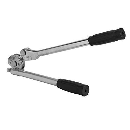 Handrohrbiegegerät, Biegegerät für 12mm Rohre, 180° - Präzises Biegen, Hochwertiger Stahl, Für Kupfer Aluminium Stahlrohr (Typ 1) von QWUUYEC