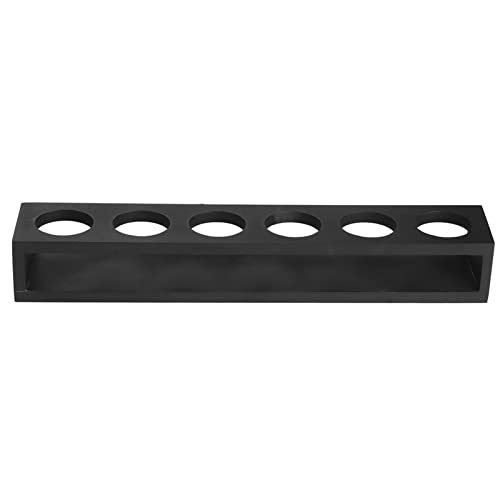 Hölzerner Weinglasregal - Haltbares Holz, elegante und sichere Lagerung, platzsparendes Design für Home Bars & Partys, leicht zu reinigende, kompakte Größe (type 1) von QWUUYEC