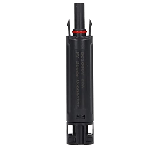 QWUUYEC 1000V DC Solar Diode Connector – Hochwertiger Anti - Reverse Stecker für Photovoltaik + IP67 wasserdicht und robust + Für Solarenergie - Anwendungen (20a) von QWUUYEC
