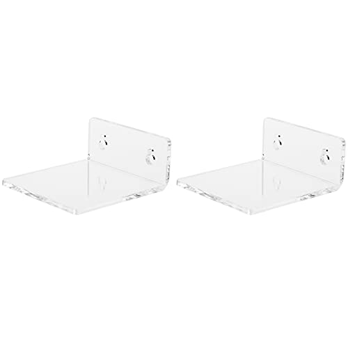 QWUUYEC Acryl Wandregal 2er Set – Wandmontierter Displayschrank für Flüssigseifenflasche + Hohe Tragfähigkeit für Bad, Schlafzimmer, Büro und mehr QWUUYEC Acryl Wandregal 2er Set – Wandmontierter Displayschrank für Flüssigseifenflasche + Hohe Tragfähigkeit für Bad, Schlafzimmer, Büro und mehr von QWUUYEC