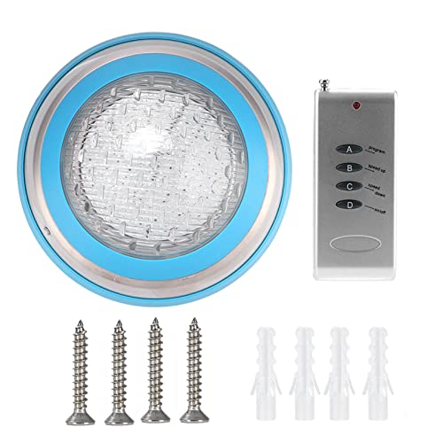 QWUUYEC Poollicht Unterwasserlampe RGB Multicolor 12V 35W 360LED Wasserdicht mit Fernbedienung - Hohe Helligkeit, Einfache Bedienung, Ideal für Gartenteiche und Schwimmbäder QWUUYEC Poollicht Unterwasserlampe RGB Multicolor 12V 35W 360LED Wasserdicht mit Fernbedienung - Hohe Helligkeit, Einfache Bedienung, Ideal für Gartenteiche und Schwimmbäder von QWUUYEC