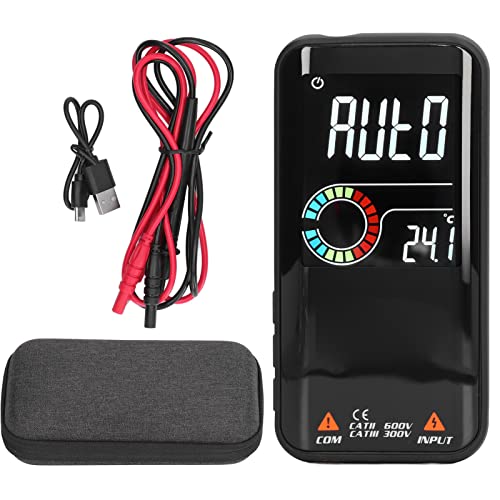 Rechargeable Digital Multimeter – Automatisches Messen mit hohem Genauigkeit + Farb - LCD - Display für Handwerk, Wartung und Elektronik Rechargeable Digital Multimeter – Automatisches Messen mit hohem Genauigkeit + Farb - LCD - Display für Handwerk, Wartung und Elektronik von QWUUYEC