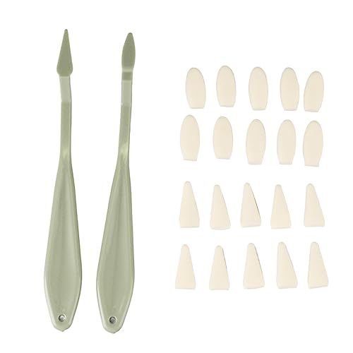Sketch Schwamm Wischerstifte - Dual -Head -Kunstgummi, weiche Austauschblockspitzen, bequeme Kunststoffgriffe, Multi -Funktionszeichnung und Wischwerkzeug, tragbare Größe, 2 von QWUUYEC