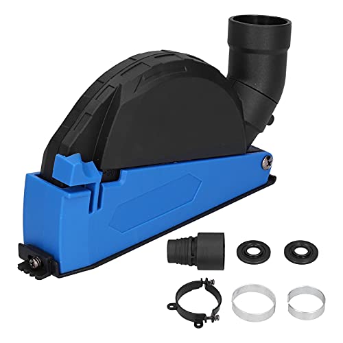 Absaughaube Schleifmaschine Abdeckung, Staubhaube 125mm, Verstellbar 0-30mm Schnittentiefe - Metallklammer Stabil, Vakuumanschluss Staubfreies Arbeiten Für Stein Holz Metall Absaughaube Schleifmaschine Abdeckung, Staubhaube 125mm, Verstellbar 0-30mm Schnittentiefe - Metallklammer Stabil, Vakuumanschluss Staubfreies Arbeiten Für Stein Holz Metall von QWUUYEC